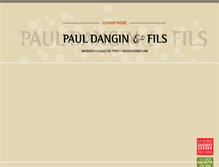 Tablet Screenshot of champagne-dangin.com